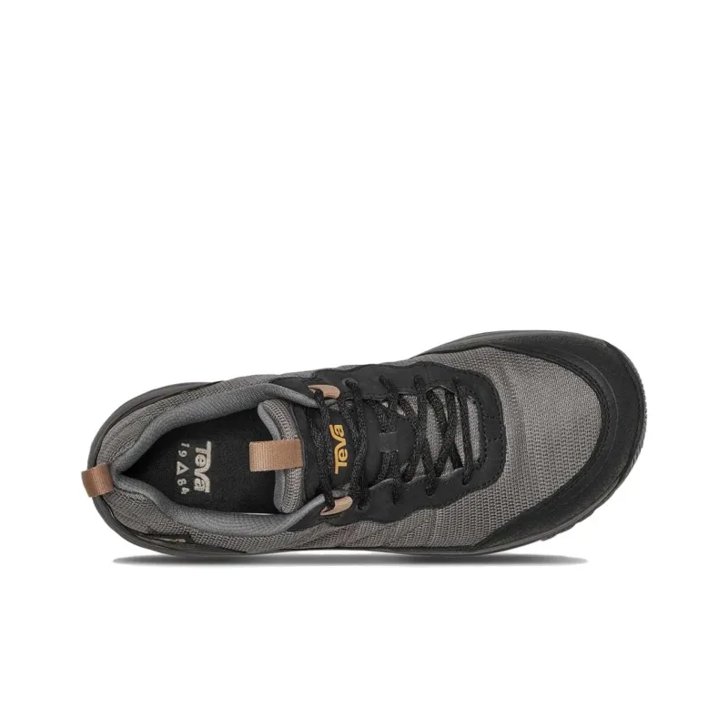 Teva Ridgeview Hiking Cushioning, Slip Resistant, And Abrasion Resistant Low Top Hiking Shoes Men's Gray Black-4