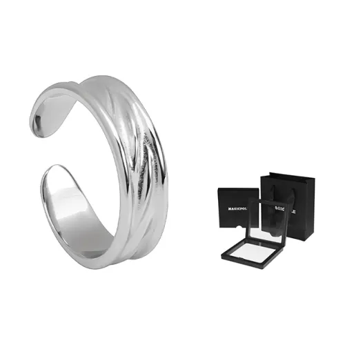 MAGICPOLE 925 Sterling Silver Rings Unisex