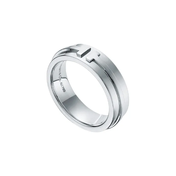 TIFFANY & CO. T Rings Unisex-2