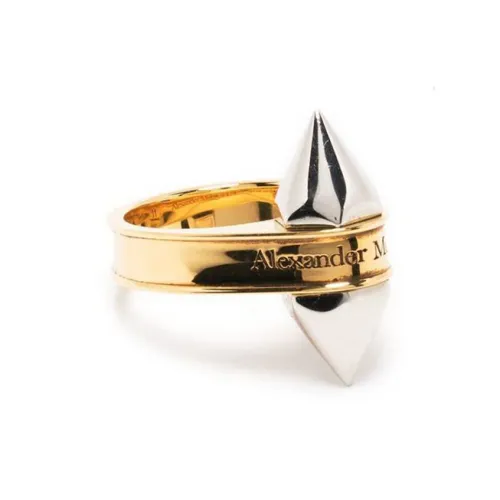 Alexander McQueen Rings Women's Gold