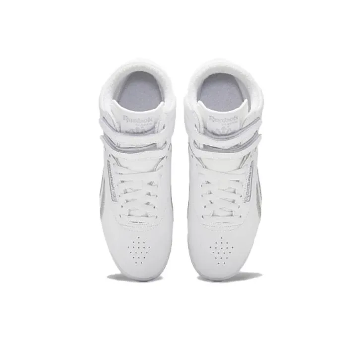 Reebok Women's Freestyle High 'White Glitter' Women's-4