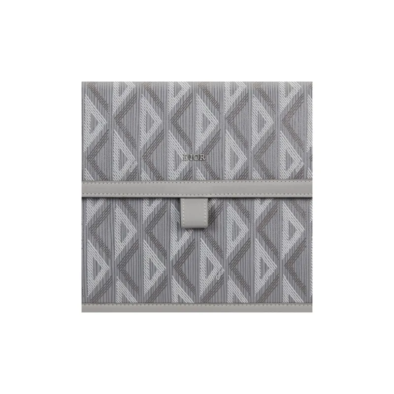 DIOR Hit The Road Canvas With Smooth Cow Leather Clutch Men's-4