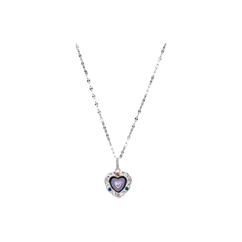BLESSED BULLET S925 Silver Necklaces Women's-0