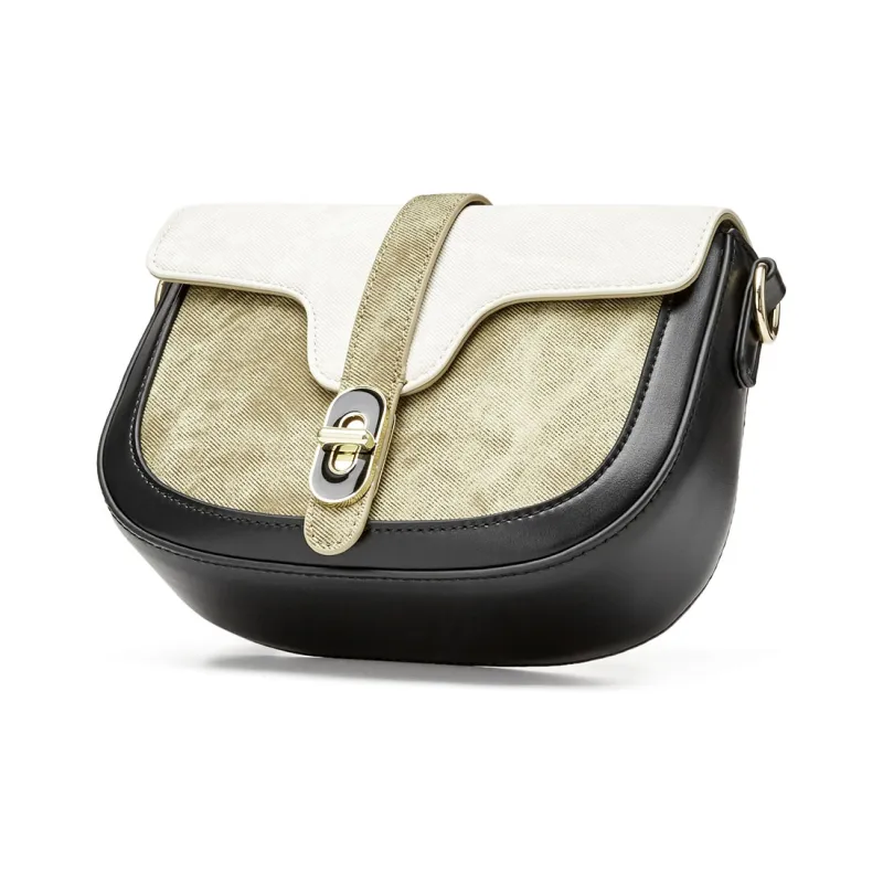 JOSINY PU Shoulder Bag Women's Gray Blue/Apricot-11