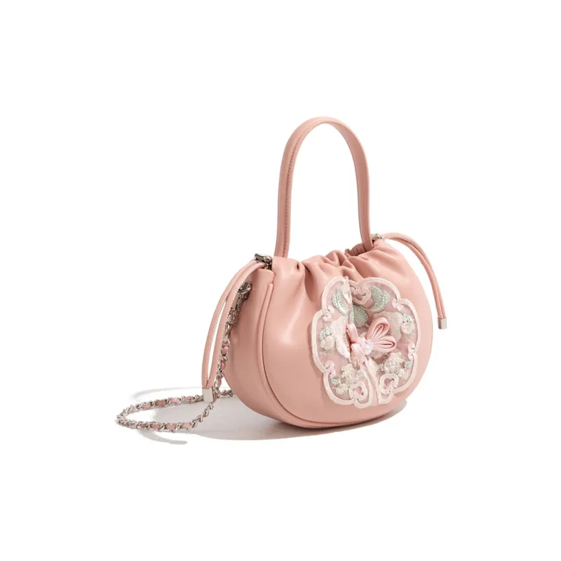 MISS GAIL PU Artificial Leather Bonded Crossbody Bag Regular Women's Pink-4