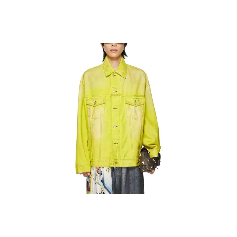 Acne Studios SS24 Jacket Unisex Neon Yellow-1