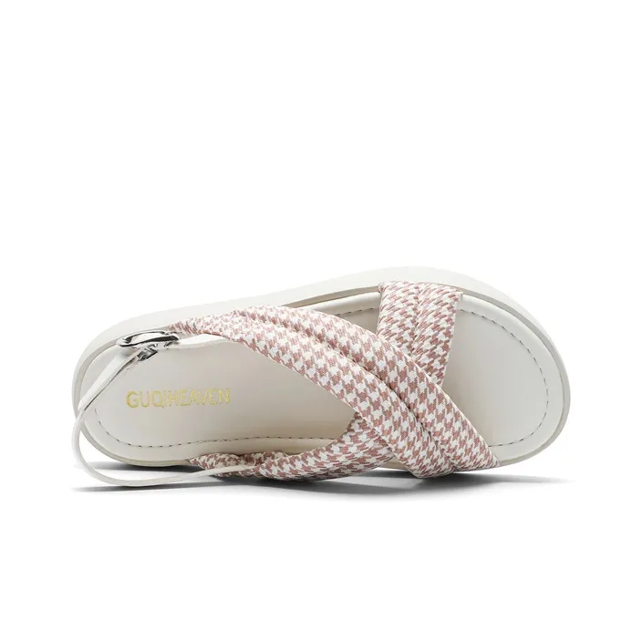 Guci Tianlun GuQiheAven One Strap Sandals 3cm Women's-4