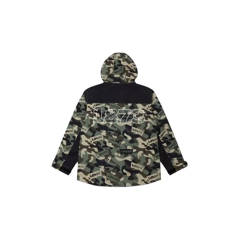 Levi's Jackets Coats Unisex Army Green-1