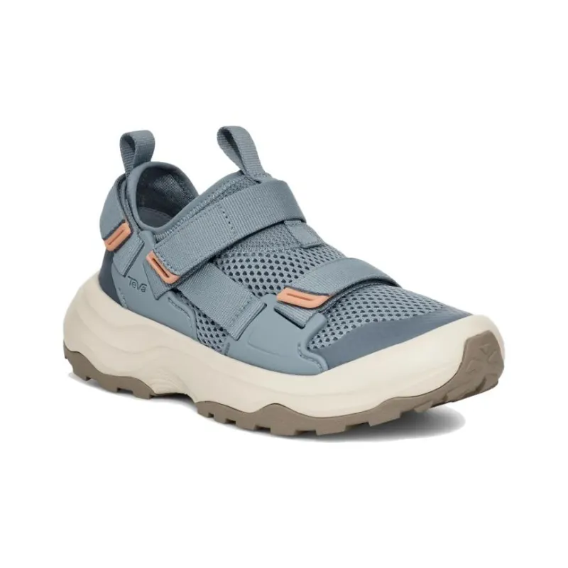 Teva Outflow Anti Slip Wear Resistant Low Top Casual Shoes Women's Blue-3