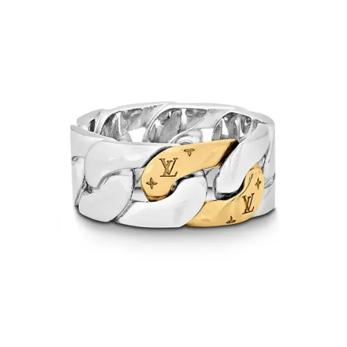 LOUIS VUITTON Rings Men Silver/Gold