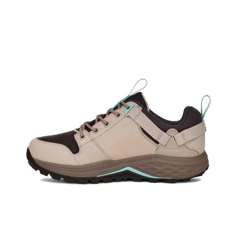 Teva Cushioned Slip-Resistant Low-Top Trekking Shoes Women's Beige Brown-0