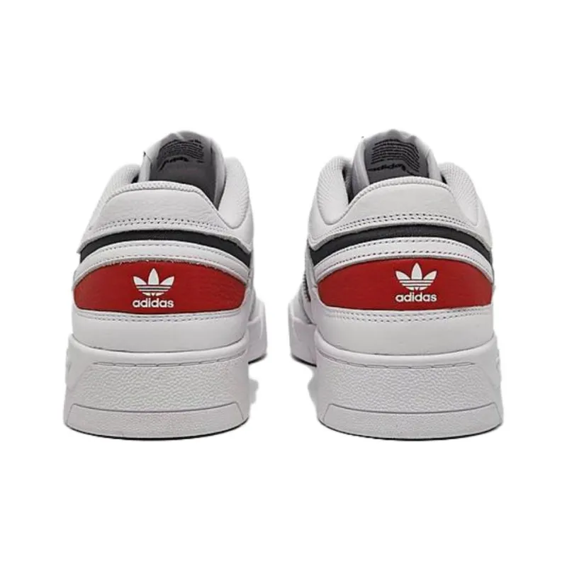 Drop Step Adidas Originals Low 'White Grey Scarlet'-3