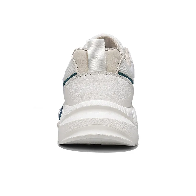 Warrior Ink Wash Painting Collection Height Increasing Low-Top Chunky Sneakers Men's White Blue-20