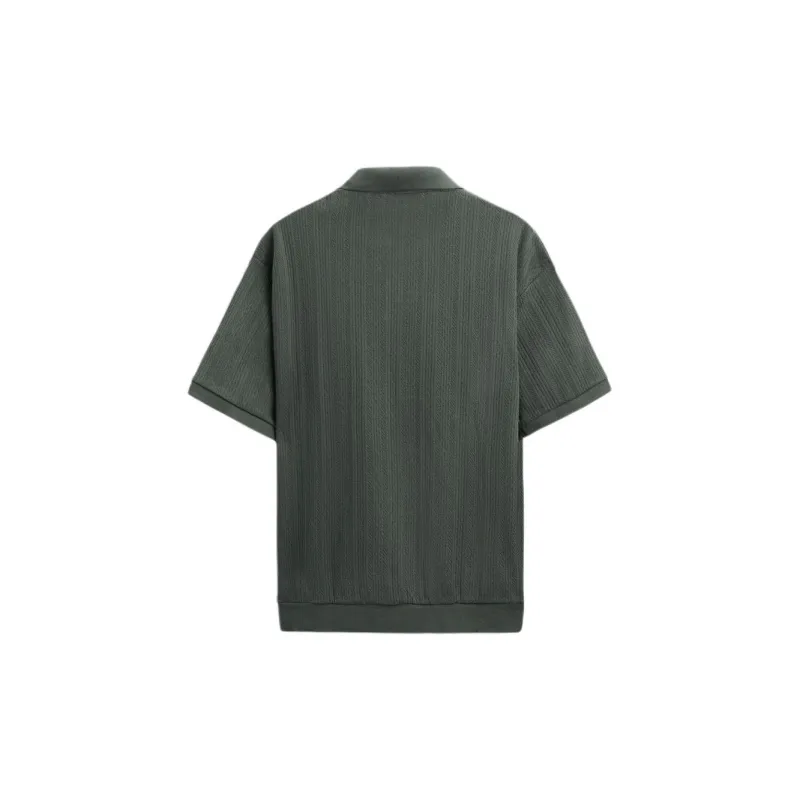 ZARA Polo Shirt Men's Dark Green-1