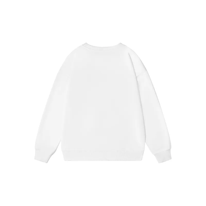 KRISTALIA Sweatshirt Unisex White-1