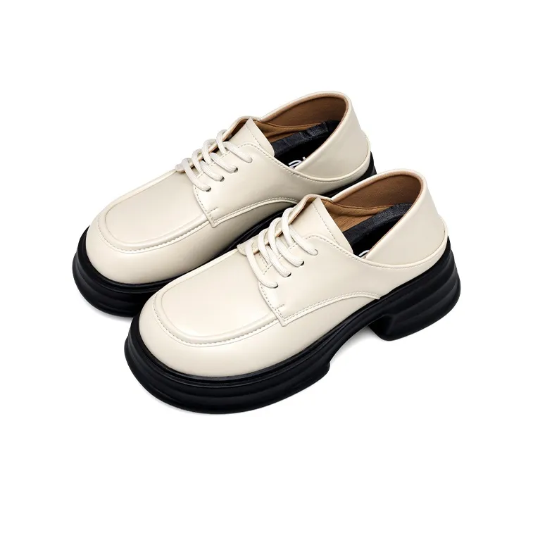 Honey GIRL Loafers Women's Black, Beige-3