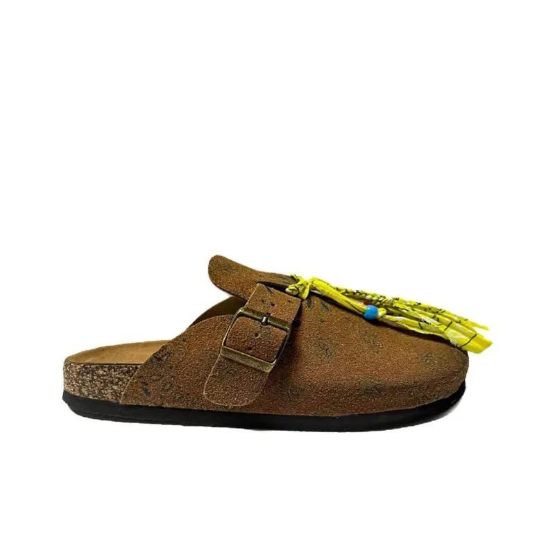 Arizona Love Wrap-toe Slippers Women's Brown-1