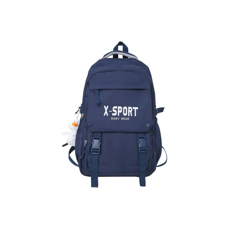 BALANG Nylon Backpack Regular Unisex Black/Khaki/Burgundy/White/Blue-11
