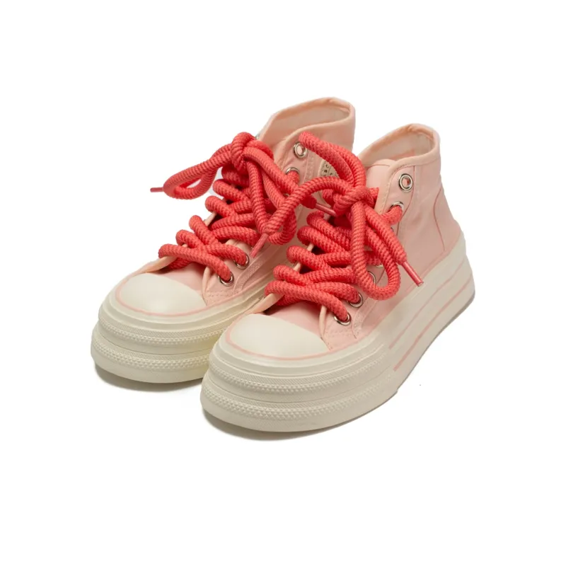 Zun'er Quick Dry Lightweight Height Increasing High Top Canvas Shoes Unisex-3