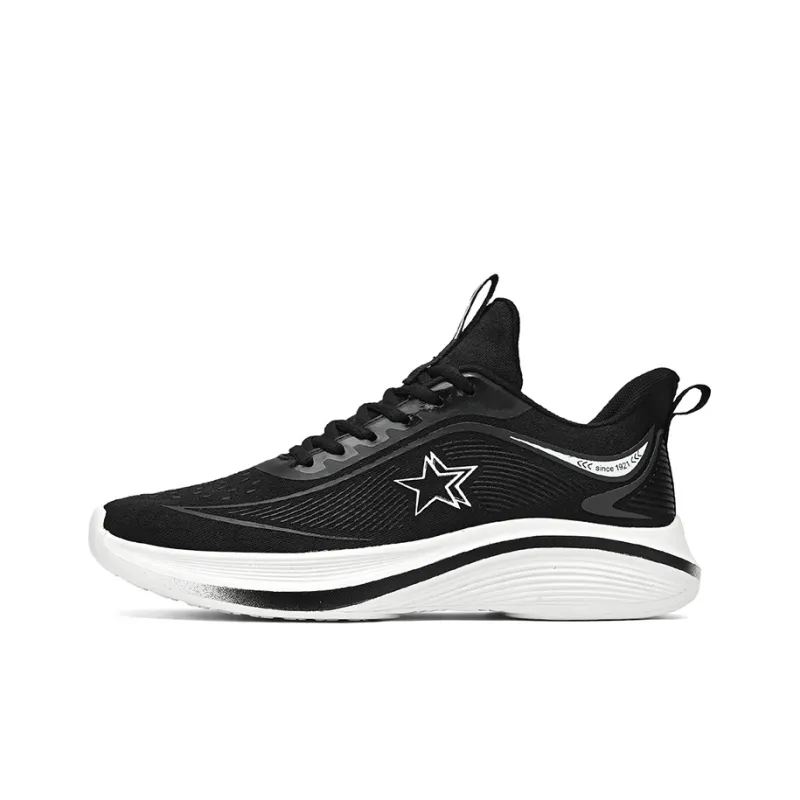 Binary Low Top Running Shoes Men's Black-0