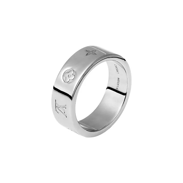 LOUIS VUITTON Lv Instinct Set Of 2 Rings-4