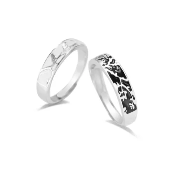 FireMonkey 925 Sterling Silver Rings Unisex