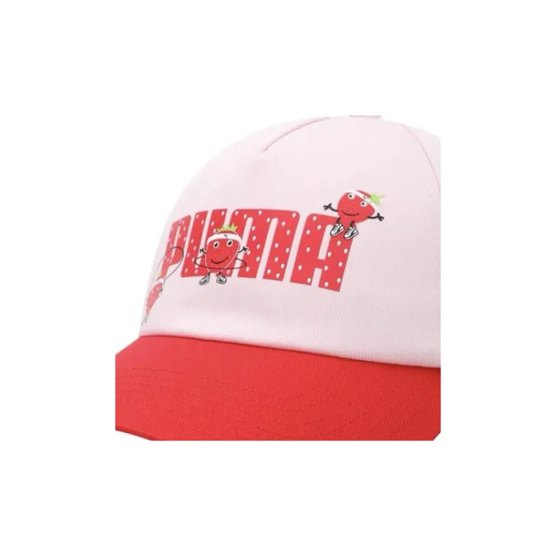 PUMA Cotton Polyester Baseball Caps Kids' Pink-2