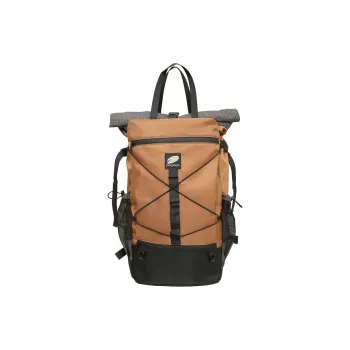 BALANG Nylon And Mesh Backpack Unisex Khaki Green Black