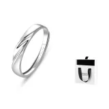 Love Confession Men's Ring[18K White Gold]