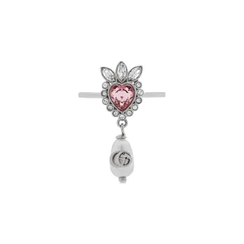 GUCCI Lovelight Metal Rings Women's Silver