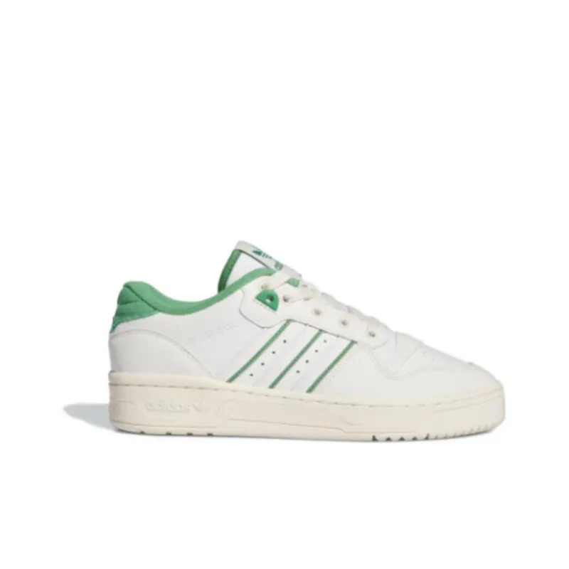 Adidas Originals Rivalry LOW Low Top Skateboard Shoes Women's White Green-1