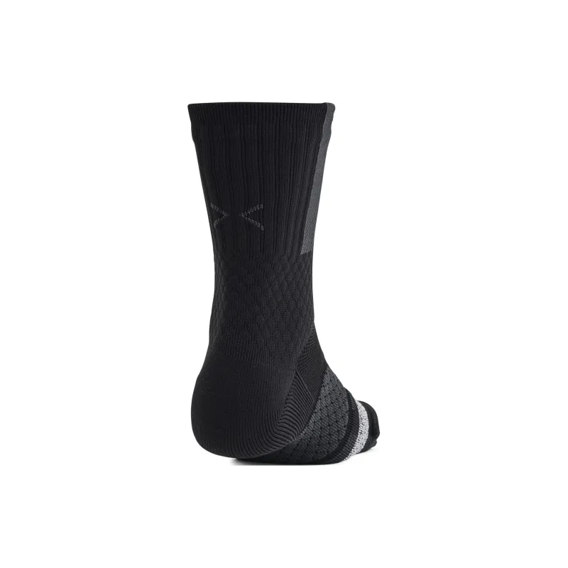 Under Armour Mid Calf Socks Unisex 1 Pack Black-1