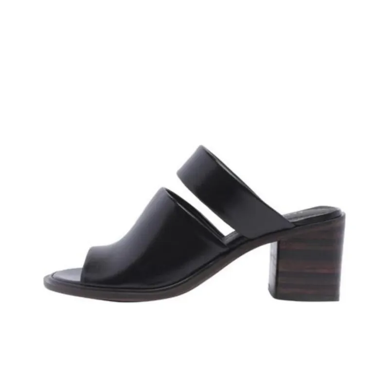 Lemaire 70mm Double Strap Leather Mule-0