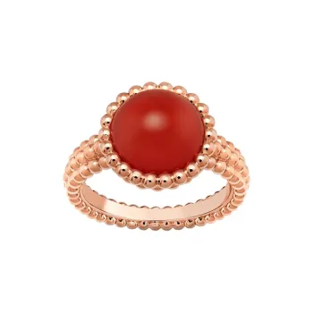 Van Cleef & Arpels Perlee Series Chalcedony Rings Women's