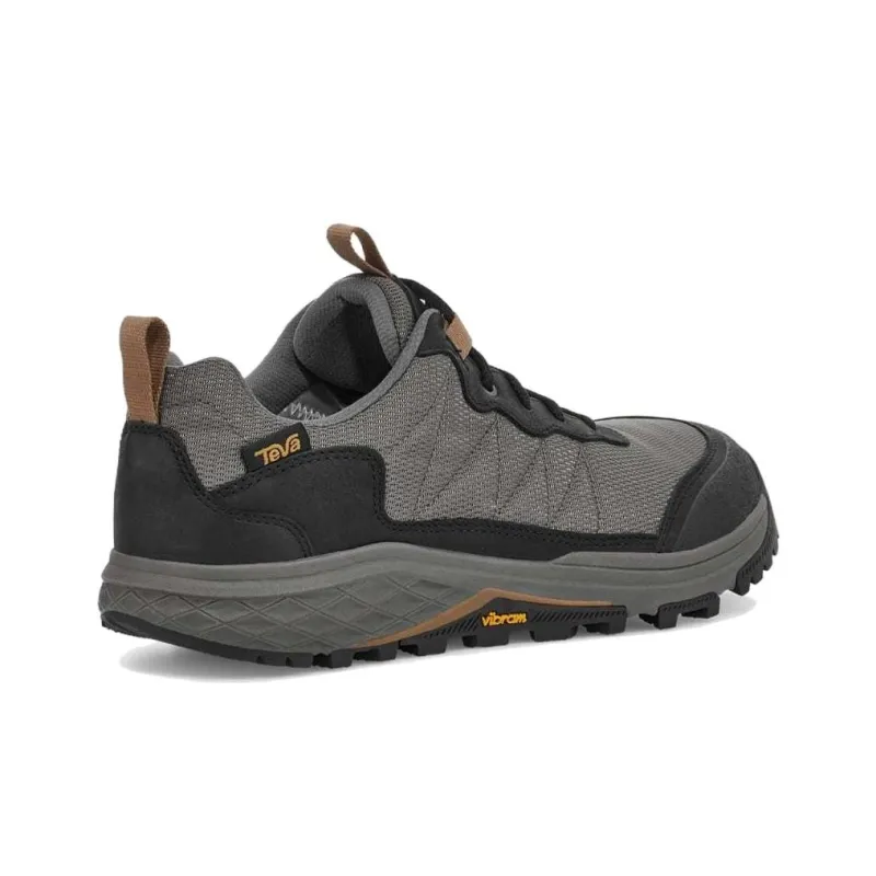 Teva Ridgeview Hiking Cushioning, Slip Resistant, And Abrasion Resistant Low Top Hiking Shoes Men's Gray Black-3