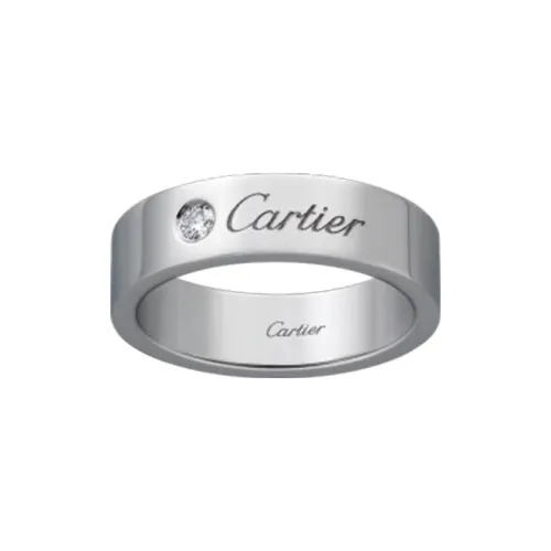 Cartier C De Cartier Rings Rings Unisex Silver