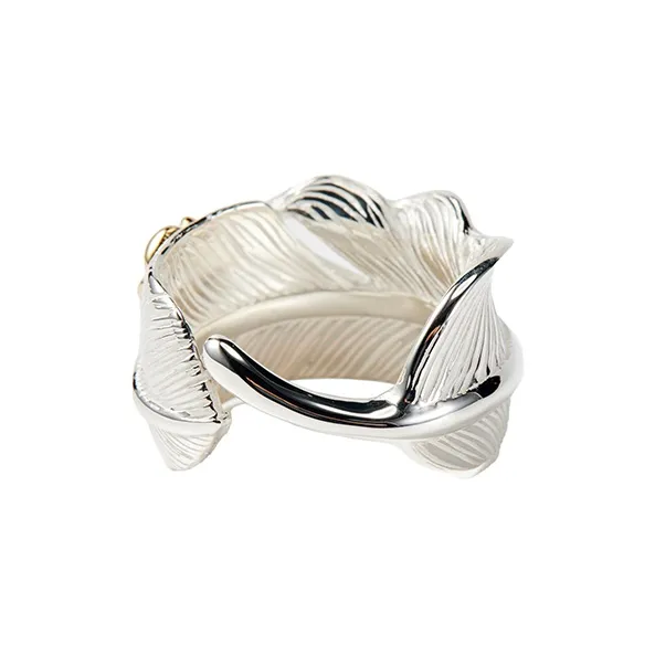 GOD SUNS 950 Silver 18K Gold Rings Unisex-2