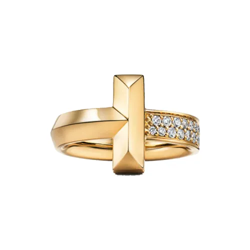 TIFFANY & CO. T Rings Unisex Gold