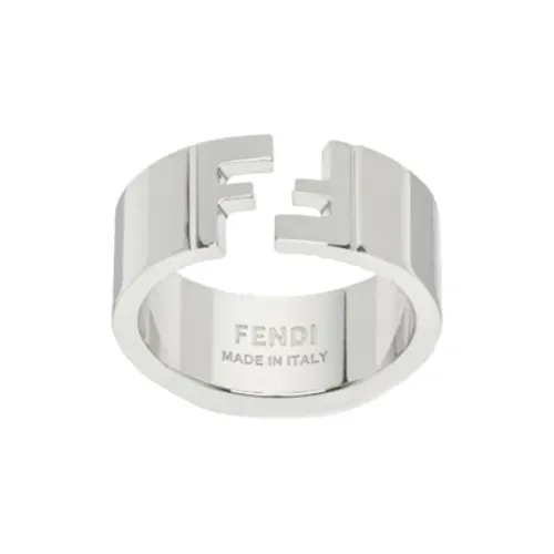 FENDI Rings Unisex Silver