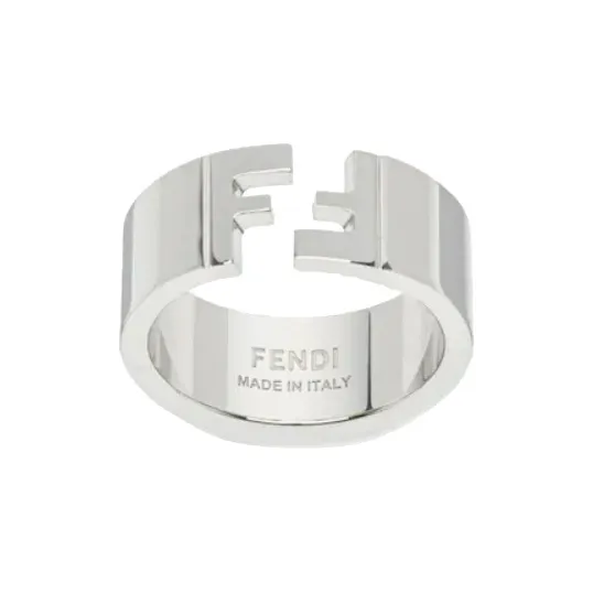 FENDI Rings Unisex Silver-0