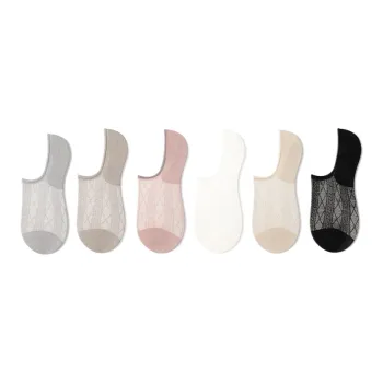 Primeet No Show Socks Women's 6 Pack