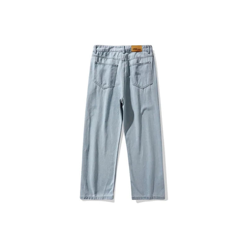 Jeep Washable Stretch Distressed Jeans Unisex-10