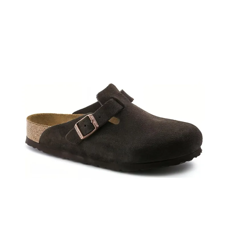 Birkenstock Wrap-toe Slippers Men's Mocha-1