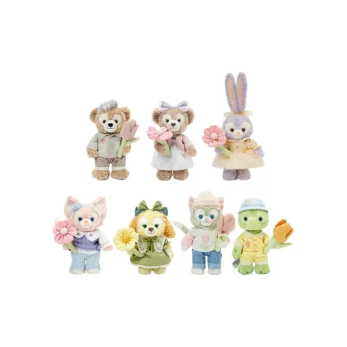 Disney Shippo 2024 Spring Duffy And Friends Dolls Plush Doll Small Size Tall