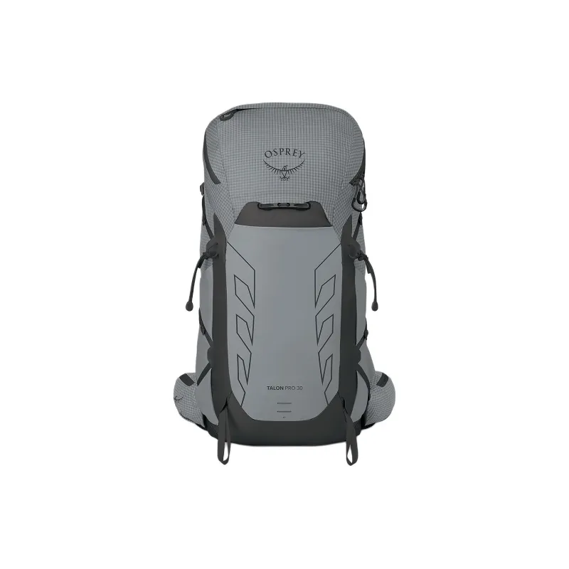 OSPREY Nylon Outdoor Hiking Bag Backpack Regular Unisex Gray Black-0