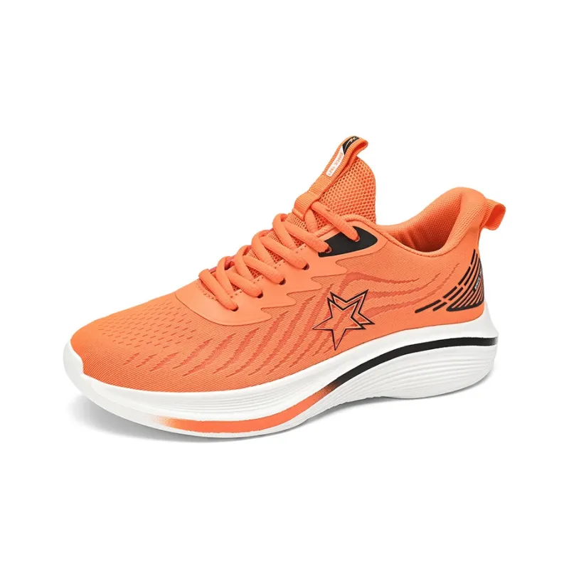 Binary Running Shoes Men Low Top Black-1