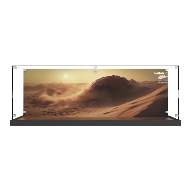 KGBOX Dune Royal Flapper Dust Cover Display Case Model Accessories-8