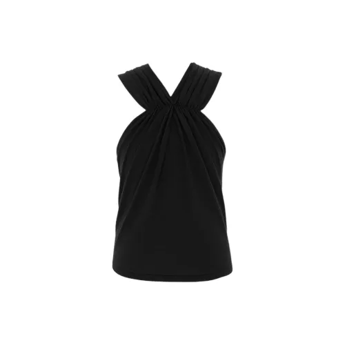 SAINT LAURENT Tank Tops Men Black