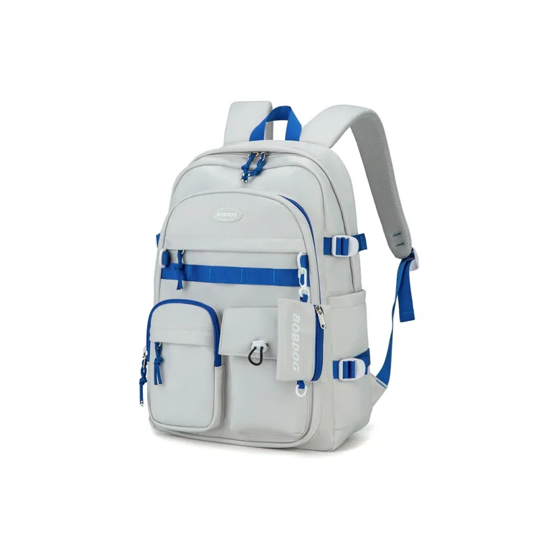 BOBDOG Abrasion Resistant Oxford Backpack Unisex White/Black/Gray/Green-11