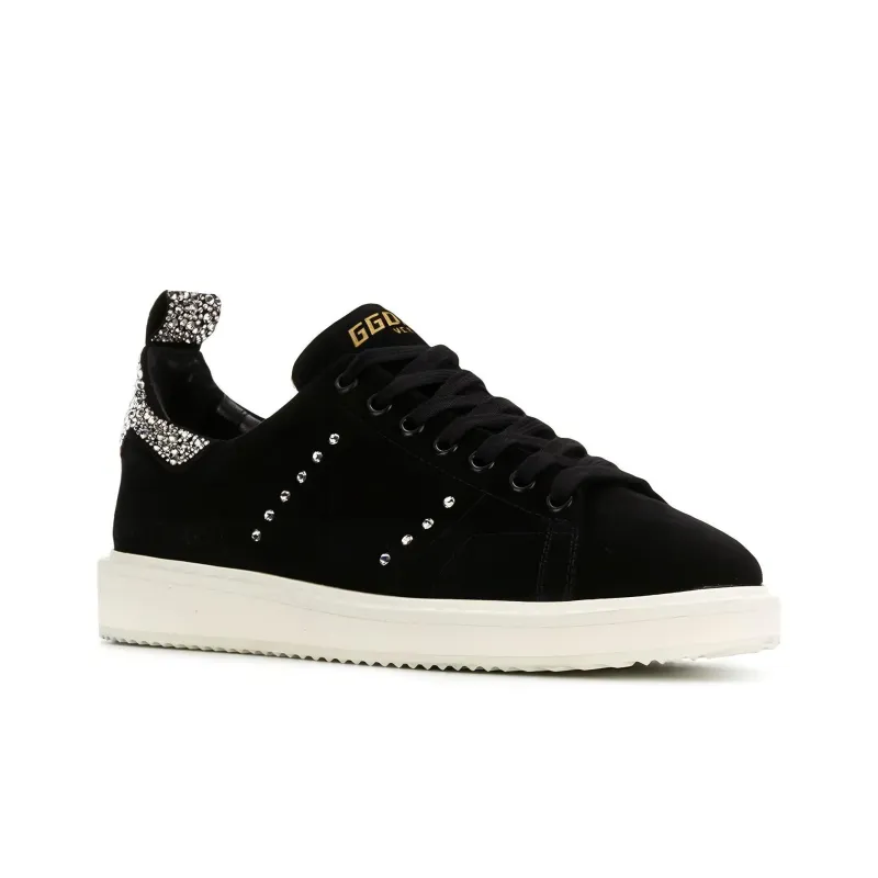 Golden Goose GGDB Starter Skateboard Shoes Women's Black-2